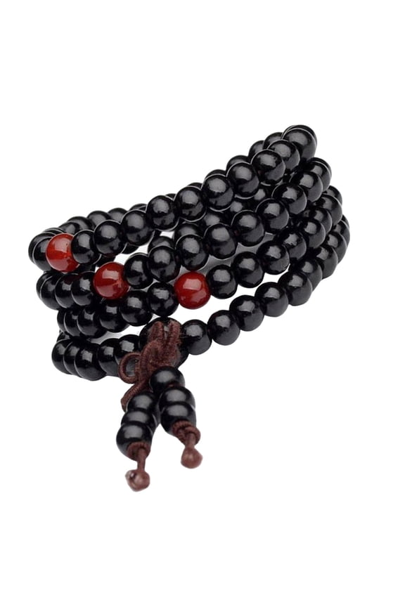 Elegant Sturdy Wood Bead Bracelet for Mindfulness and Relaxation Daily Use