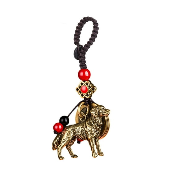 WINDLAND Unique Zodiacs Shaped Keychain Decoration with Stylish Crystals for Gifts Giving