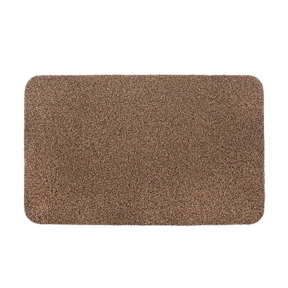 WINDLAND Entrance Floor Mat Anti-Slip Absorbent Bath Rug Solid Color Rectangle Hallway Doormat Indoor Carpet for Living Room