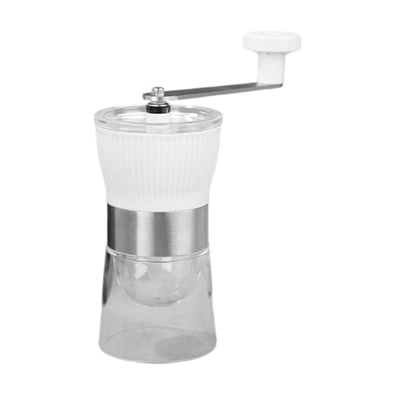 WINDLAND Ergonomic Hand Coffee Mill With Removable 160ml Glass Container Ceramic Kitchen Tool For Grains