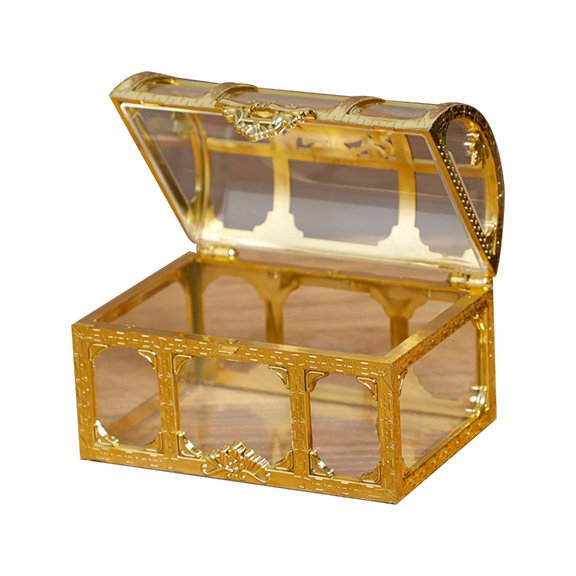 WINDLAND European Candy Box Treasure Box Clear Jar Gift Storage Boxes for Baby Shower