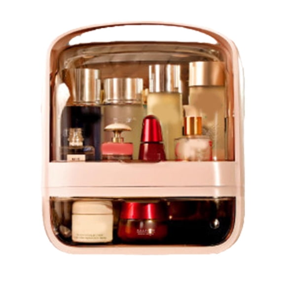 WINDLAND Fashion Simple Table Top Drawer Cosmetic Jewelry Storage Box Home Dormitory Utility Organizer for Case with Handle ＆ Dra