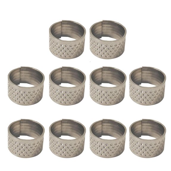 WINDLAND Finger Protector 1/5/10pcs Antique Thimble Rings Handworking Sewing Thimble Needle Craft Household DIY Sewing Accessory