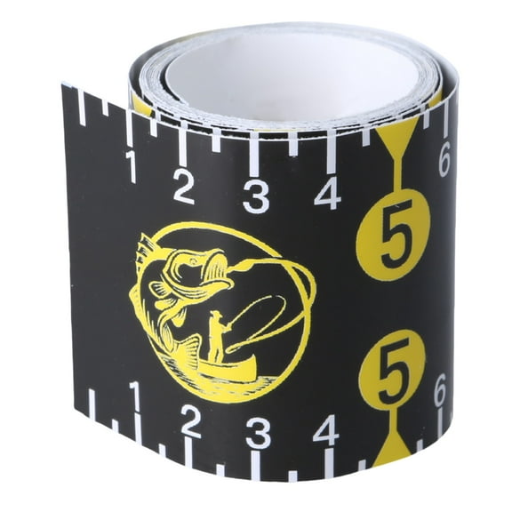 WINDLAND Fish Measuring Fishing Ruler Adhesive Fish Ruler, 51Inch Fish Measuring Tape
