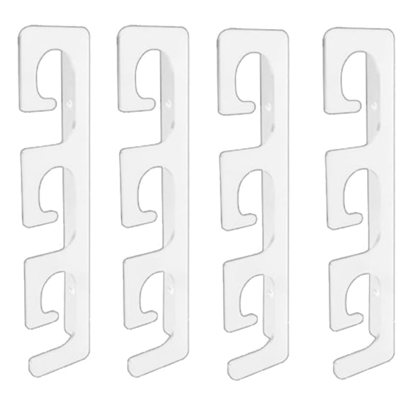 WINDLAND Fishing Poles Wall Ceiling Storage Rack Fishing Rod Holder Horizontal Support 6 Rod Rack for Garage Wall Storage
