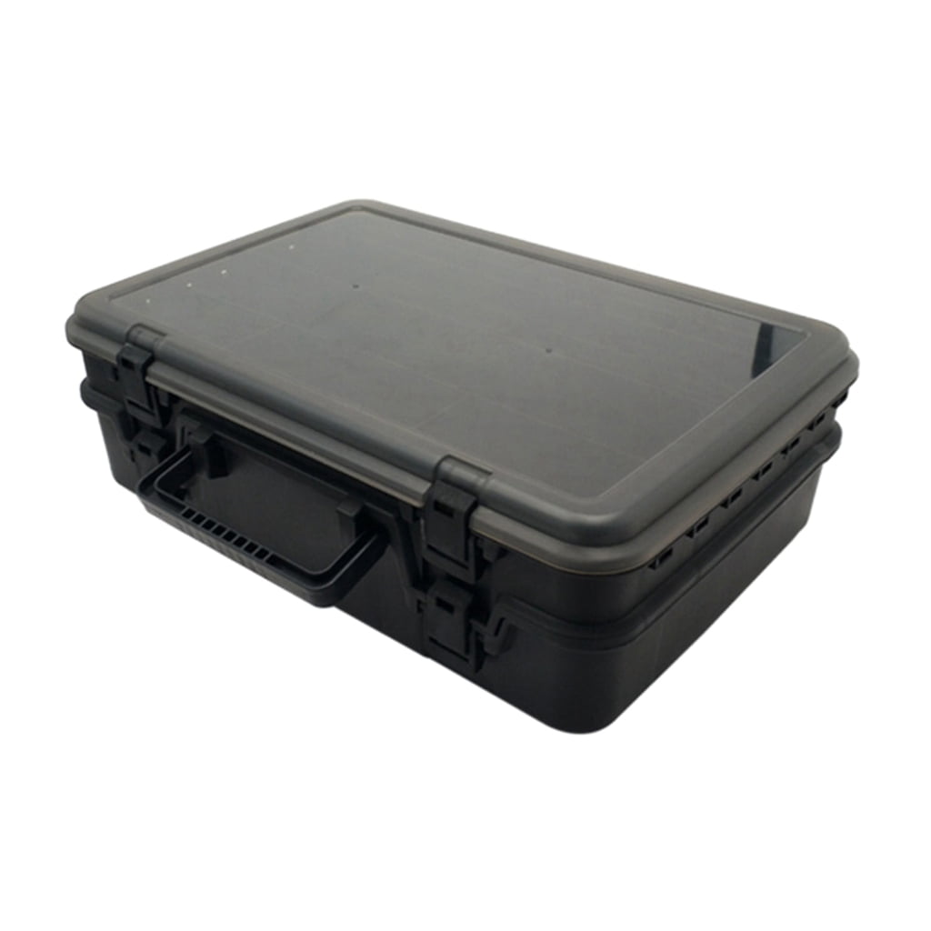 WINDLAND Fishing Tackle Box Waterproof Tackle Tool Organizers Fishing Storage Lures Box