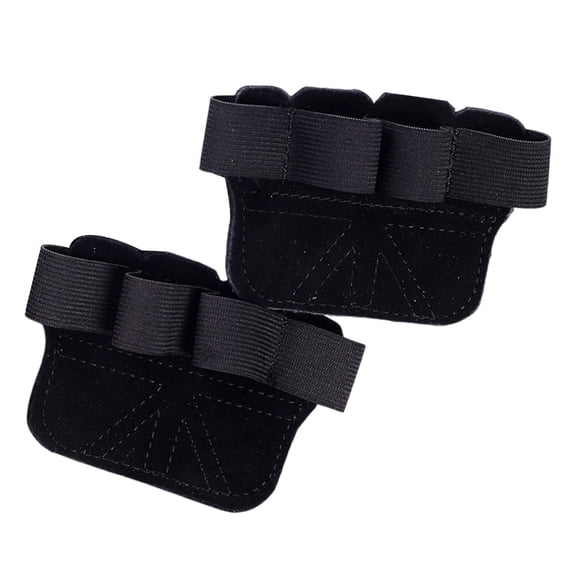 WINDLAND Fitness Gym Grip Pads Hand Grip Protector Weight Lifting Gym Grip Pad 4 Finger Gym Workout Gloves for Weightlifting