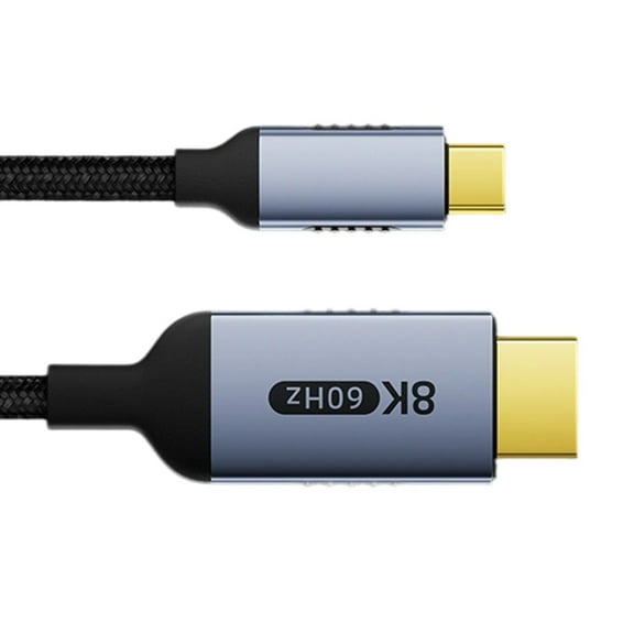 WINDLAND Flexible USB C Video Cable 8K 60Hz 4K 240Hz Aluminum Shell Seamlessly Connection