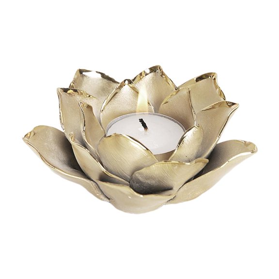 WINDLAND Flower Candle Holder Ceramic Tea Light Holders Candlestick Stand Table Decor for Home Wedding Dining Table Centrepieces Decoration Supplies