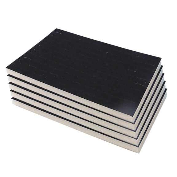 WINDLAND Foam Jewelry Storage Pads 5pcs Set for Safekeeping Rings Earrings Necklaces