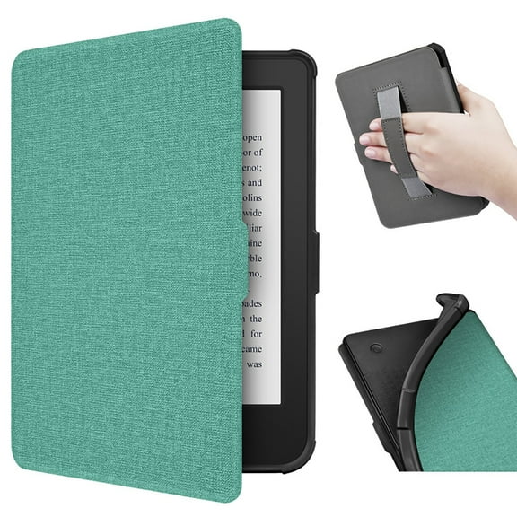 WINDLAND For Clara Color 6inch Case Soft Back Ereader Protective Case with Hand Strap for Clara Color 2024 eReader Accessories