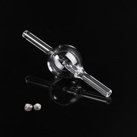 WINDLAND Glass CO2 Diffuser Transparent CO2 Bubble Counter for Fish Tanks Plant Tanks