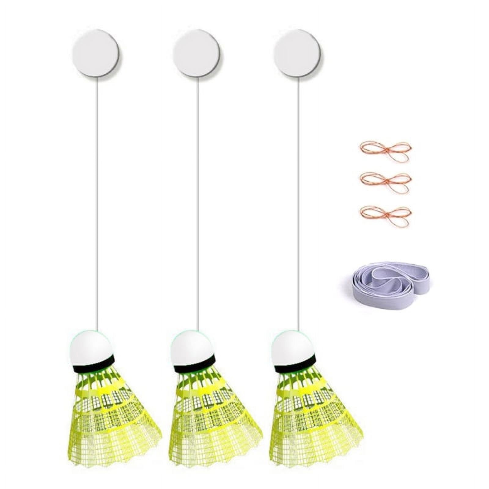 WINDLAND Glowing Badminton Trainer Practice Robot Training Shuttlecock Stretch Self-study Professional Badminton Rebounds Device