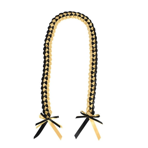 WINDLAND Braided Ribbon Leis Adjustable Ribbon Necklace Graduation Ribbon Leis Graduation Cords Suitable for Graduation