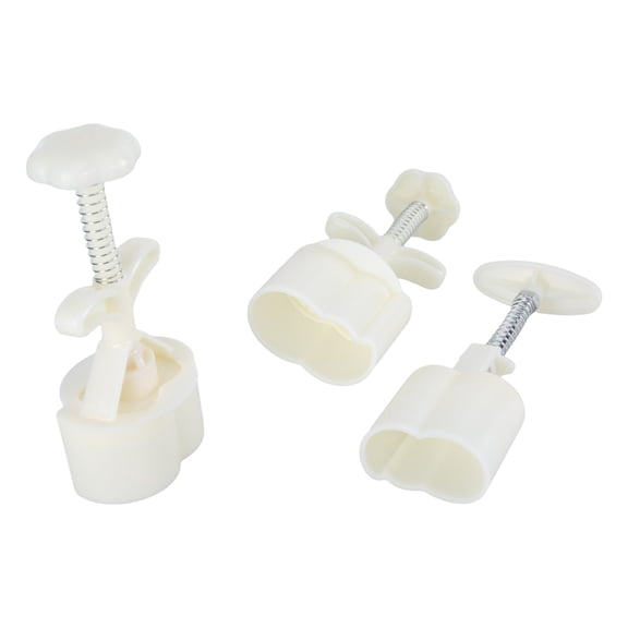 WINDLAND Hand Pressure Moon Cake Molds Peanut Shape Cookie Stamp Moon Cake Maker MidAutumn Festival making Cookie Pastries Tool