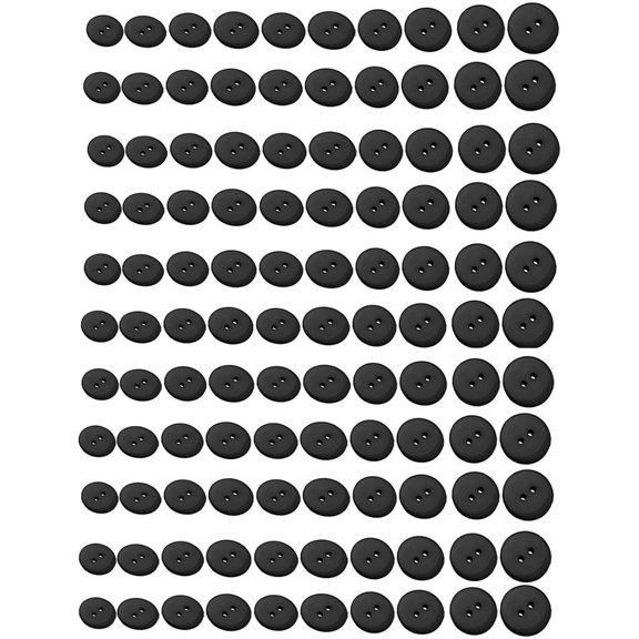 WINDLAND Hand Sewing Easy Two Hole Round Resin Button For Garment Mendings DIY Projects