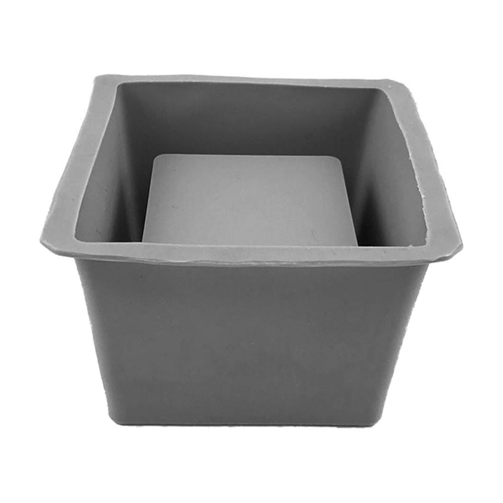 WINDLAND Handmade Succulent Planter Flowerpot Silicone Mold Concrete Plant Flower Pot Epoxy Resin Mold DIY Candle Holder Mould