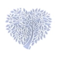 thumbnail image 1 of WINDLAND Heart Shaped Tree of Life Resin Silicone Mold Wall Art Decor Mold for Home Decor, 1 of 8