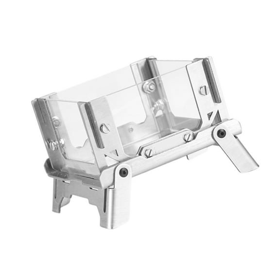 WINDLAND High Heats Resistant Small Burners Outdoor Wood Burning Stove Cooking Gear for Backpackers and Hiking