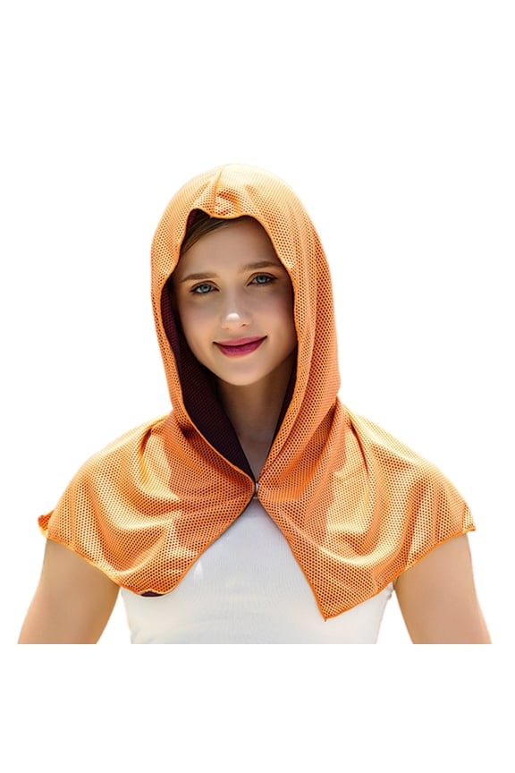 Instants Cooling Sun Resistant Scarf Light weight Sun Protective Neck Gaiters for Hiking Cycling Beach