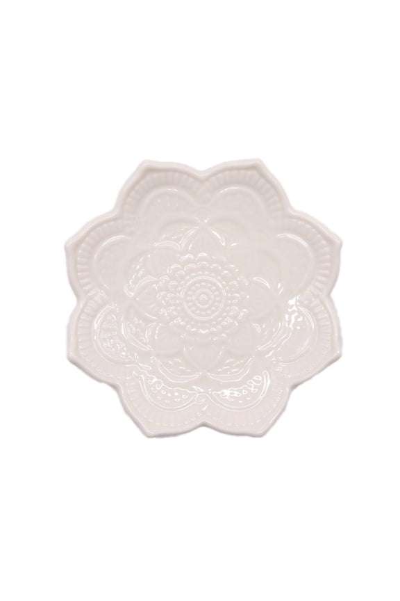 Irregular Ceramic Tray with Stylish Designs for Elegant Jewelry Arrangement