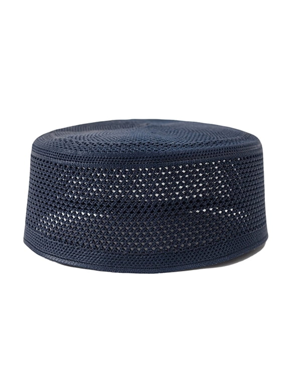 Islamic Caps Round Jewish Hats Indian Cotton Turban Skull Hat Hijab Prayer Hat
