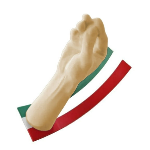 WINDLAND Italian Symbol Desktop Accent Piece Plastic Swinging Hand Gesture Sculpture Gift