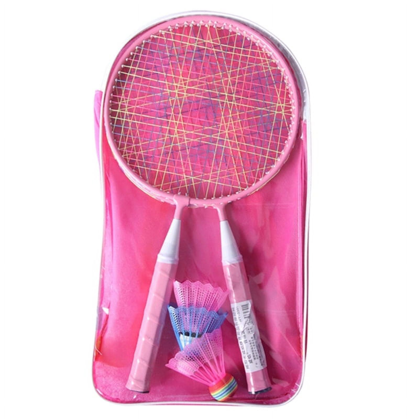 WINDLAND Kids Badminton, Set of 2 Rackets with Carrying Bag, Children