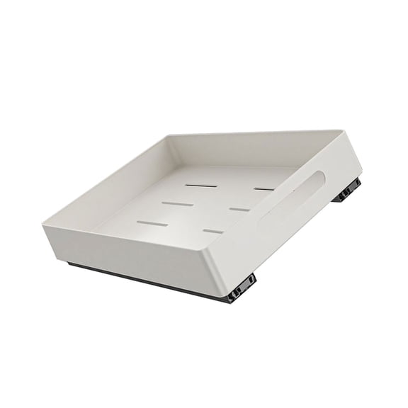 WINDLAND Kitchen Condiments Organizer Extendable Pull Out Drawer Iron Shelf for Books