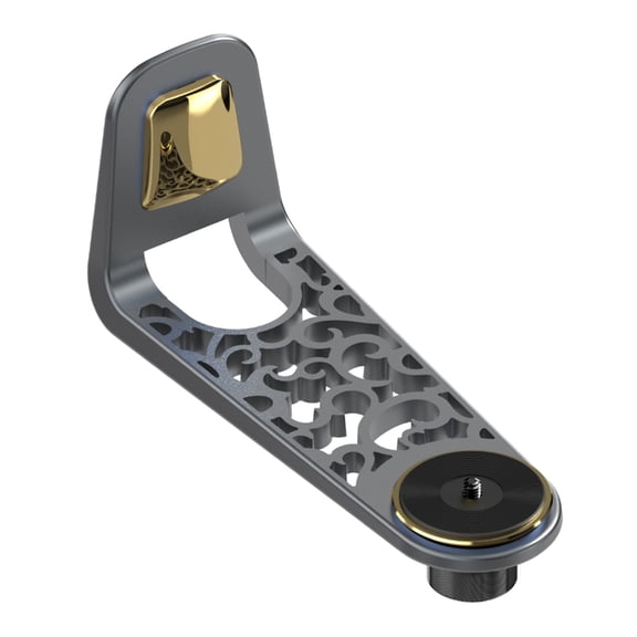 WINDLAND Projector Wall Bracket L-shape Aluminum Alloy Display Rack Hollowed Out Storage