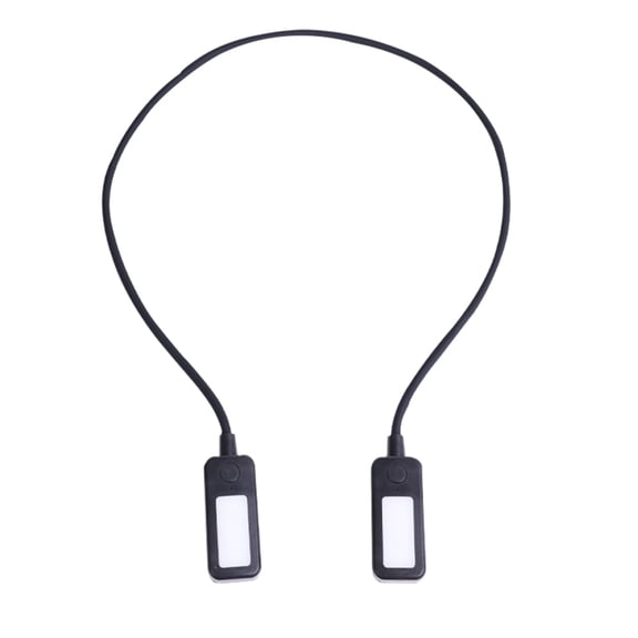 WINDLAND LED Neck Lamp with Adjustable Light Color, Bendable Arms for Readers and Crafters Alike Convenient Reading Lamp