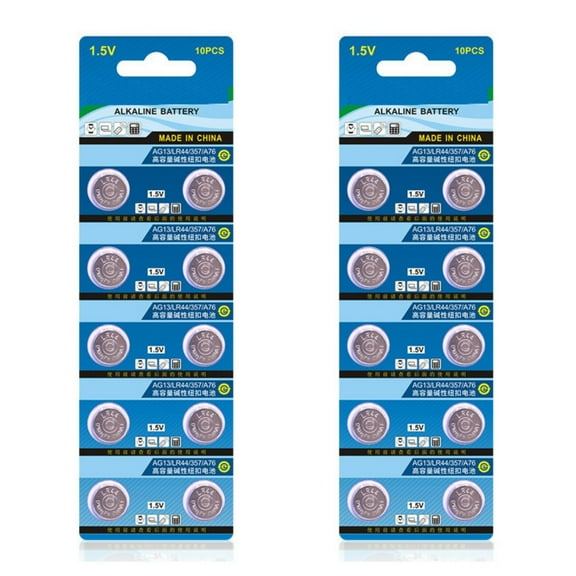 WINDLAND LR44 1.5V Alkaline Button Batteries Button Coin Cell Batteries For Small Devices