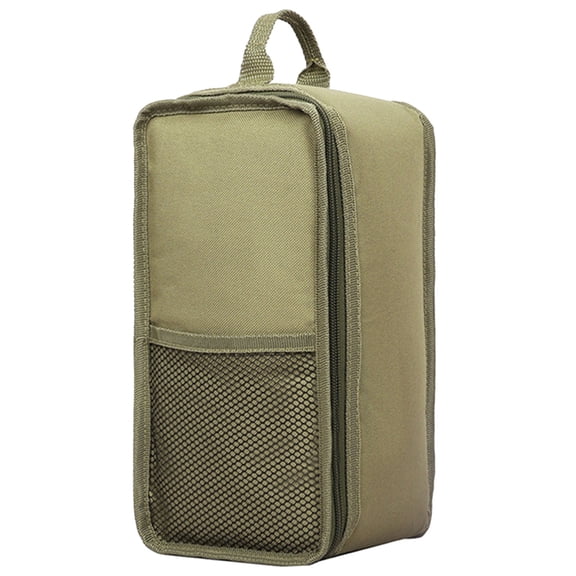 WINDLAND Camping lamp Bag Vintage Outdoor Kerosene lamp Storage Lanterns oils lamp Holder