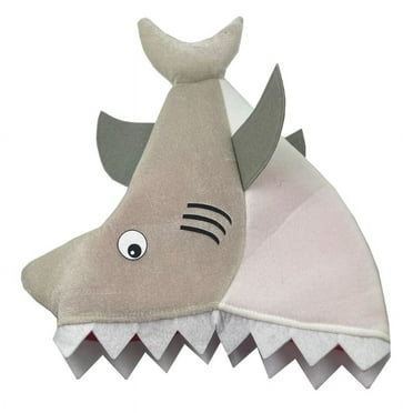 WINDLAND Large Hat Funny Shark Take a Bite Hat Large Cap for Women Men Picture Props Oversized Ear Cap Halloween Party