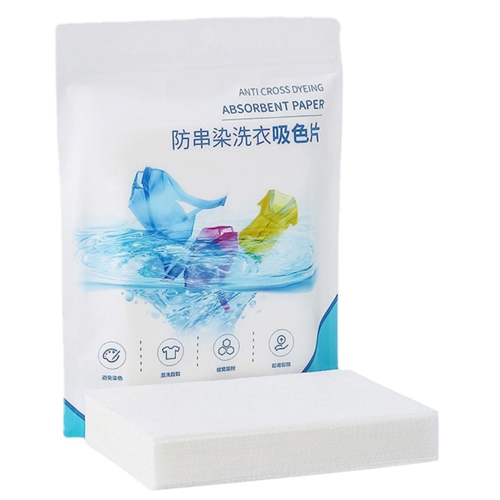 WINDLAND Laundry Tablets Laundry Paper Anti Dyeing Laundry Color