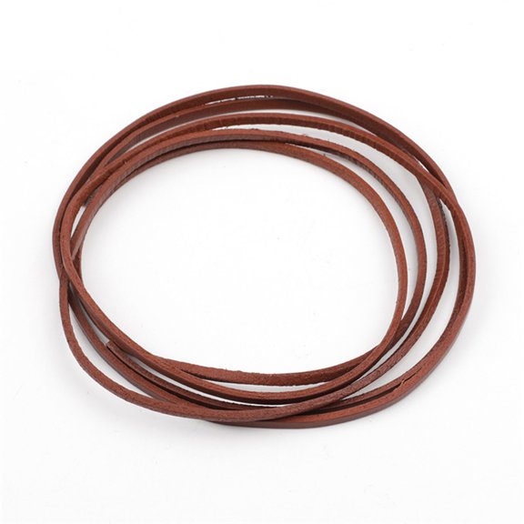 7829 Natural1eatherLacing Strip Cord Braiding String Jewelry Making DIY Bracelet