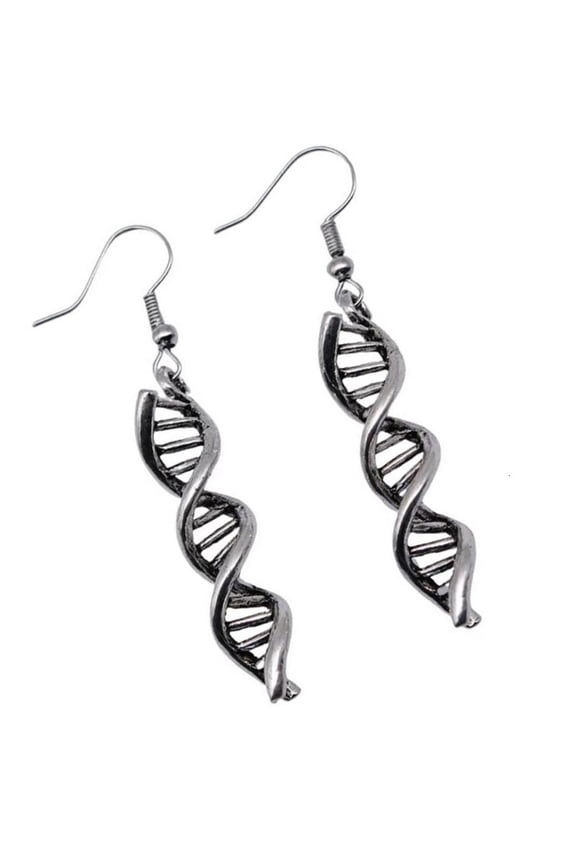 Lightweight Alloy DNA Earrings Comfortable For Daily Use And Allergy Resistant