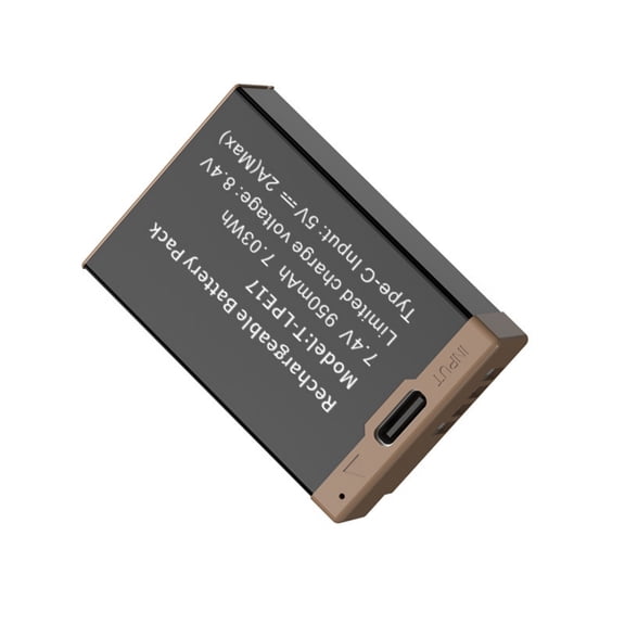 WINDLAND Lithium Battery LPE17 for R50 M6 800D M6200D 2nd 850D Camera Models Replace