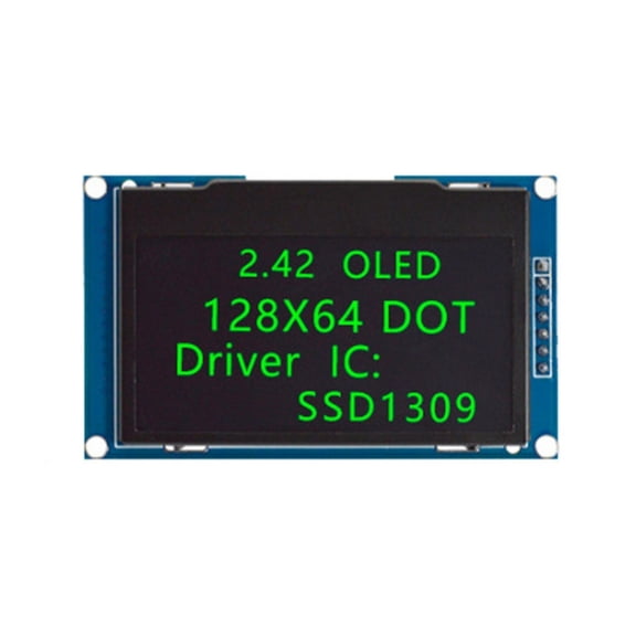 WINDLAND Low Power 2.42Inch Display Panel 128x64 Pixel Wide Viewing Angles For Devices