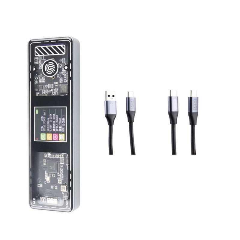 WINDLAND M.2 Adapter Case USB 3.2 Gen2 Hard Drive Enclosure Case for