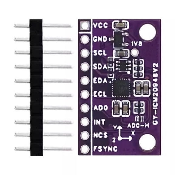 WINDLAND GY-ICM20948V2 9DOF Nine-Axes Sensors Module Acceleration Magnetic Field Module Replaces MPU-9250 9150