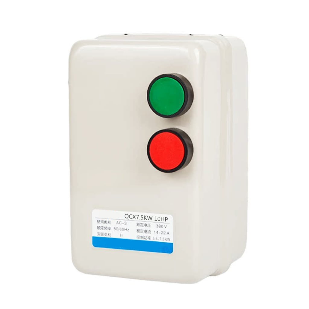 WINDLAND Magnetic Electric Motor Starter 220V 7.5KW 10HP Portable ...