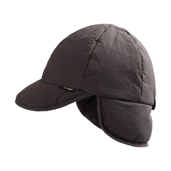 WINDLAND Men Trapper Hat Versatile Down Hat Bomber Hat Simple Solid Color Accessory