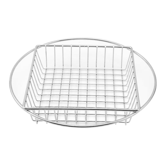 WINDLAND Metal Bread Basket Fast Food Serving Tray Decorative Snack Tray French Fries