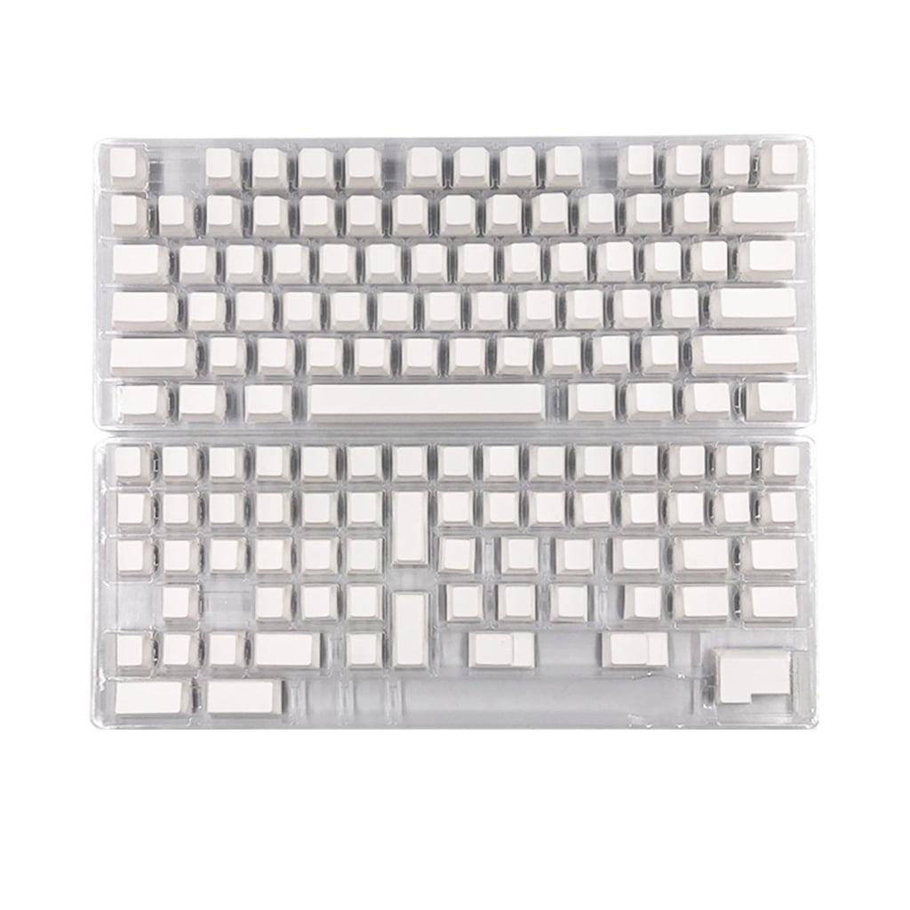WINDLAND PBT Keycaps Minimalistic White for 108 104 100 980 96 87 84 75 68 64 61 Layouts