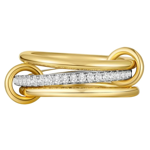 WINDLAND Modern Stackable Rings Set Trendy Everyday Jewelry Accessory ...