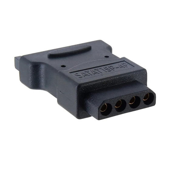 WINDLAND 15Pin SATA Male Power Plug To 4pin IDE Hard Disk Drive Power Adapter Converter Easy to Use