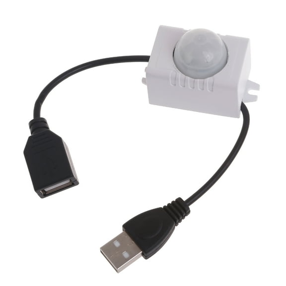 WINDLAND Motion Sensor Switchs USB 5V PIR Sensor LED Switches Controller for LED Strip Light USB Fan Pet Water Pump and more