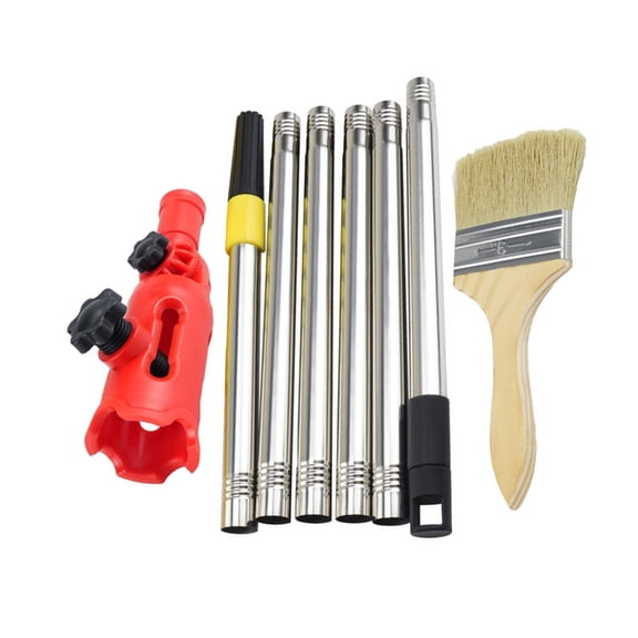 WINDLAND MultiAngle Paint Roller Extension Clamping Tool Paint Edger Tool & Brush