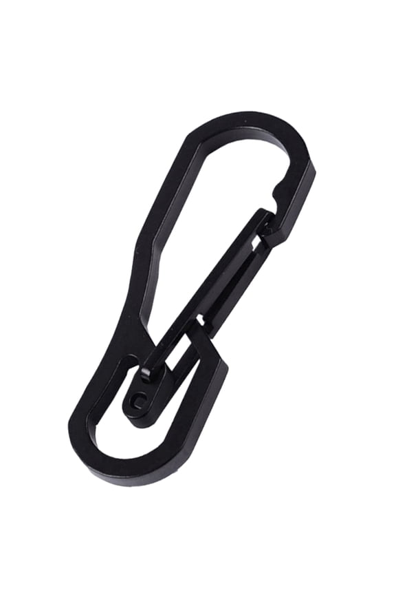 Mini for Key Carabiner Clip for Titanium Plating Camping Clip Keyring Hang Buckl